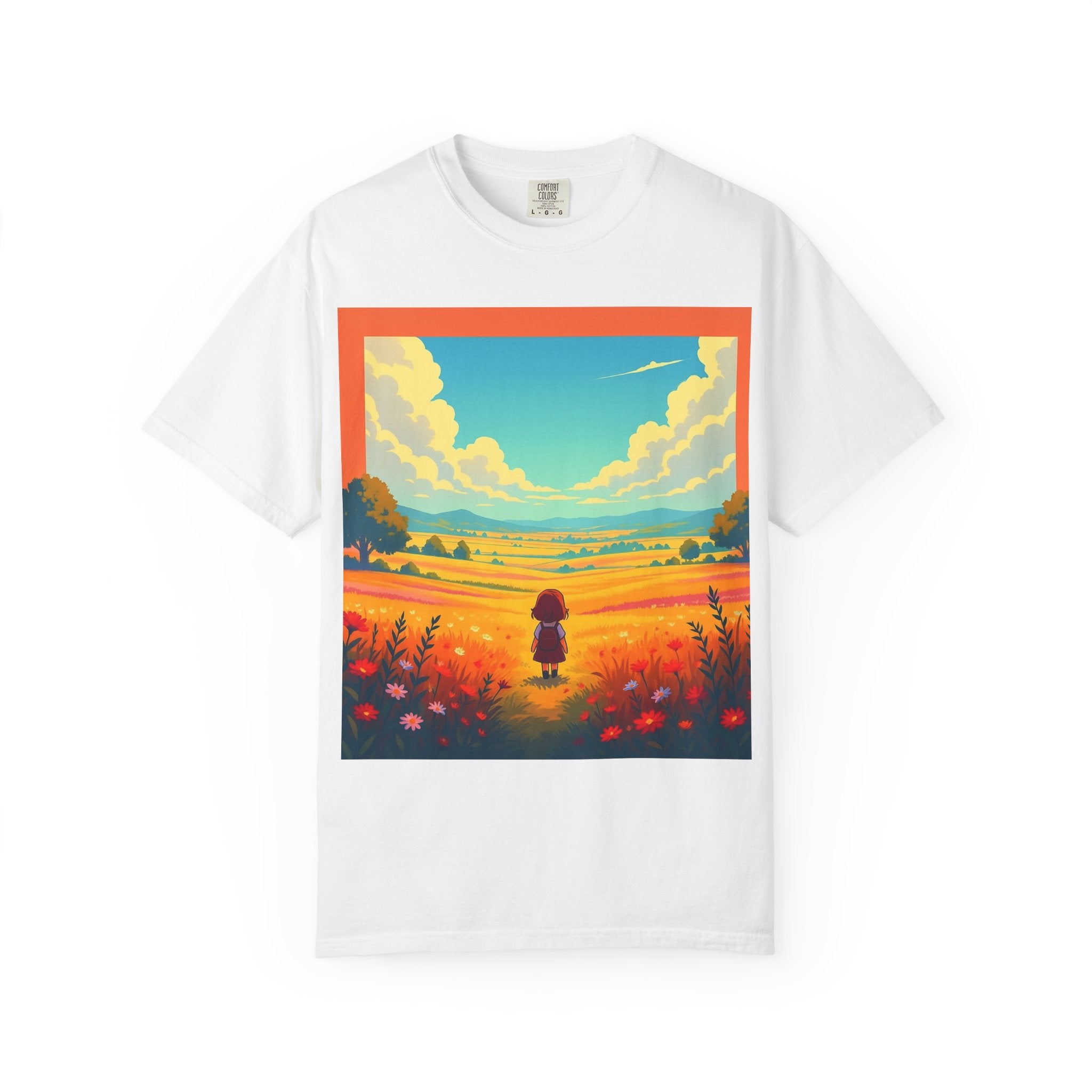 Fields of Wonder - Unisex Garment-Dyed T-shirt
