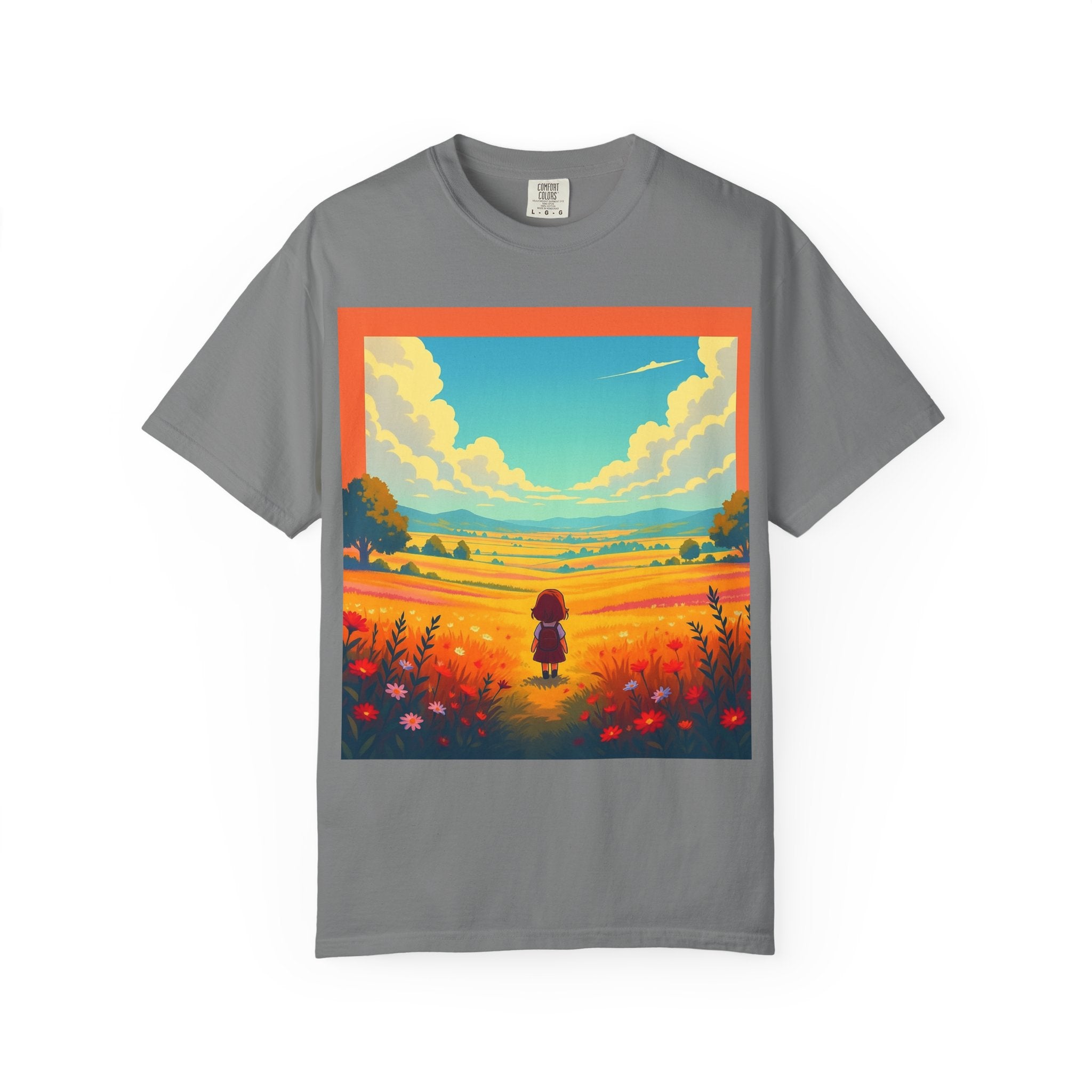 Fields of Wonder - Unisex Garment-Dyed T-shirt