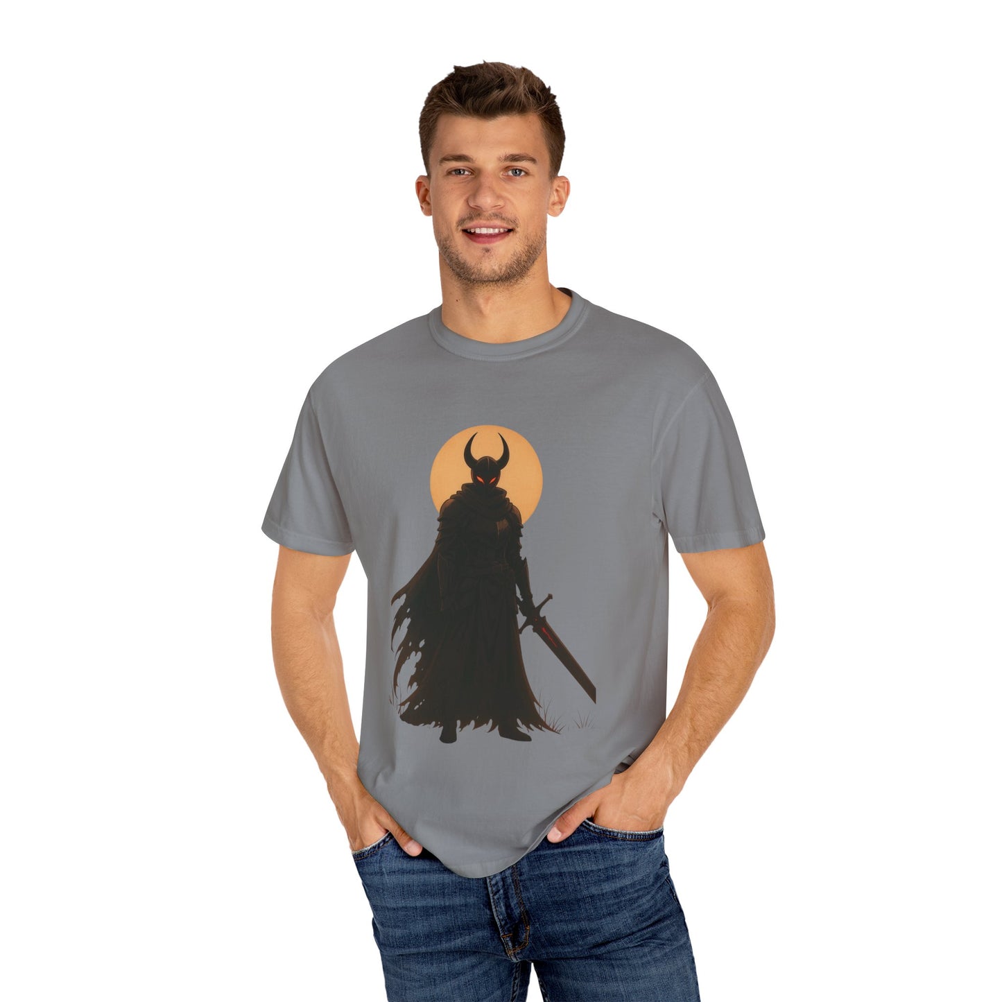 Shadow Knight - Unisex Garment-Dyed T-shirt