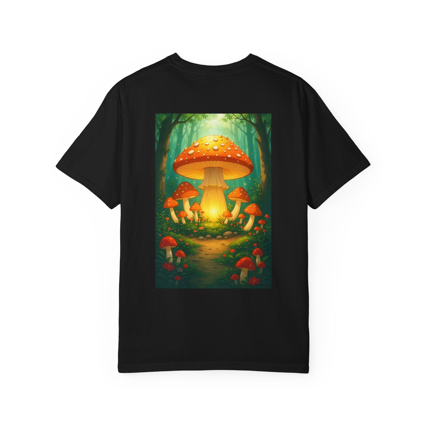 Forest Glow - Unisex Garment-Dyed T-shirt