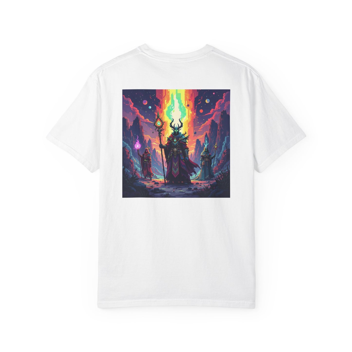Cosmic Summoners - Unisex Garment-Dyed T-shirt