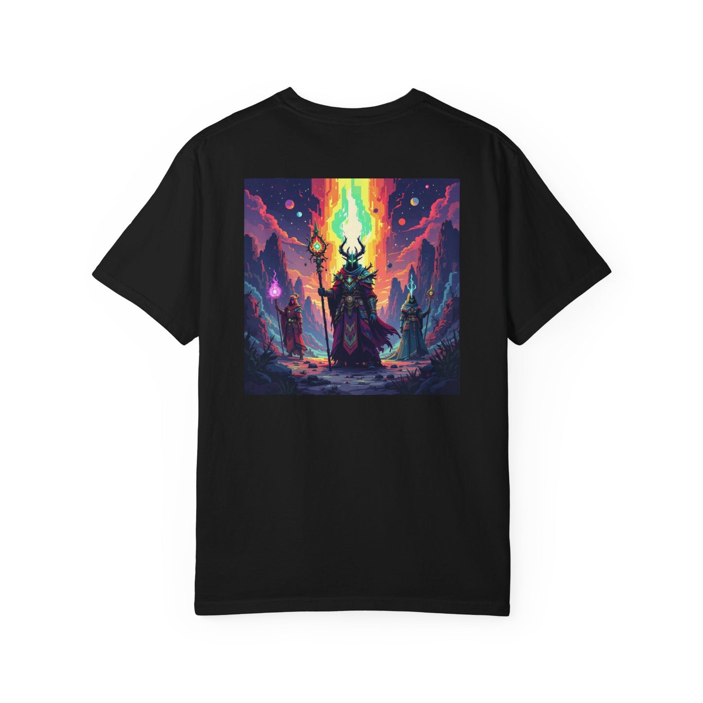Cosmic Summoners - Unisex Garment-Dyed T-shirt