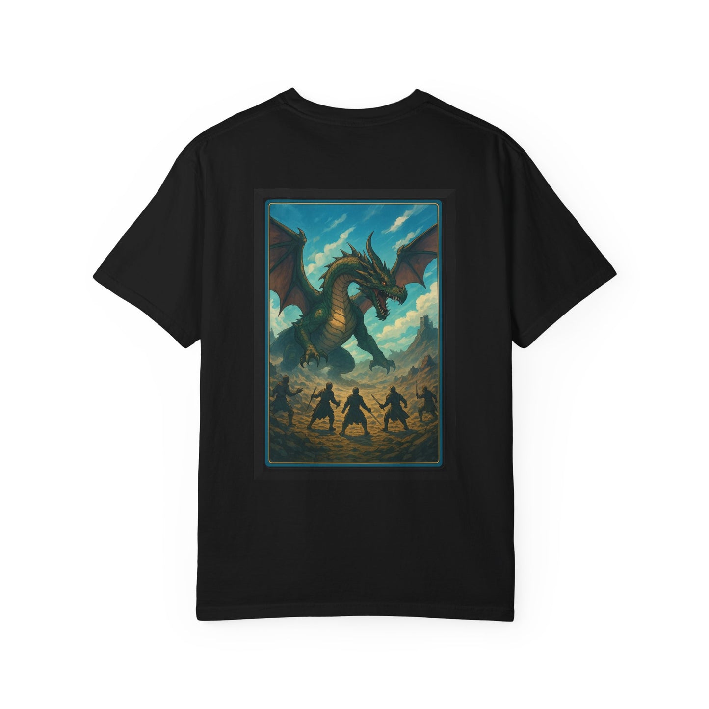 Rise of the Dragons - Unisex Garment-Dyed T-shirt