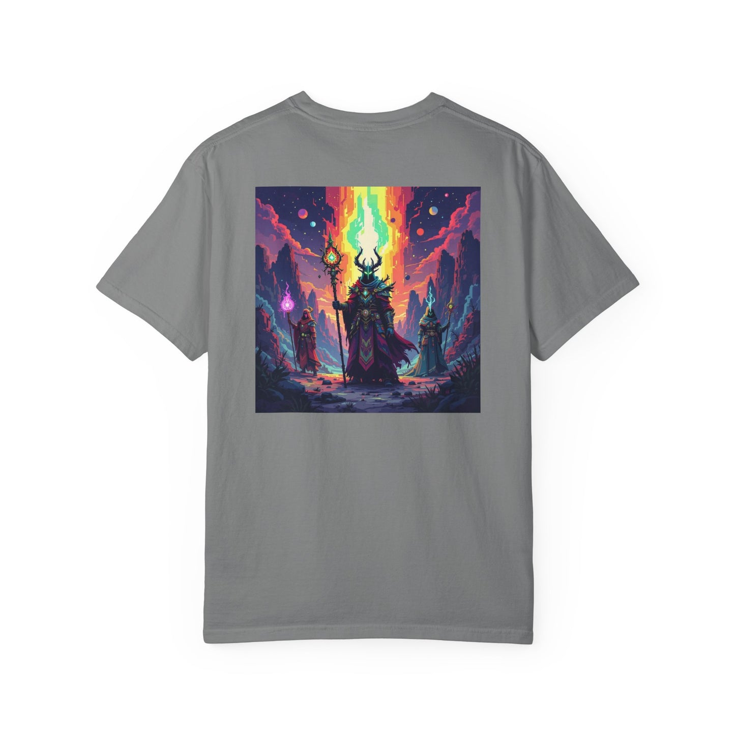 Cosmic Summoners - Unisex Garment-Dyed T-shirt