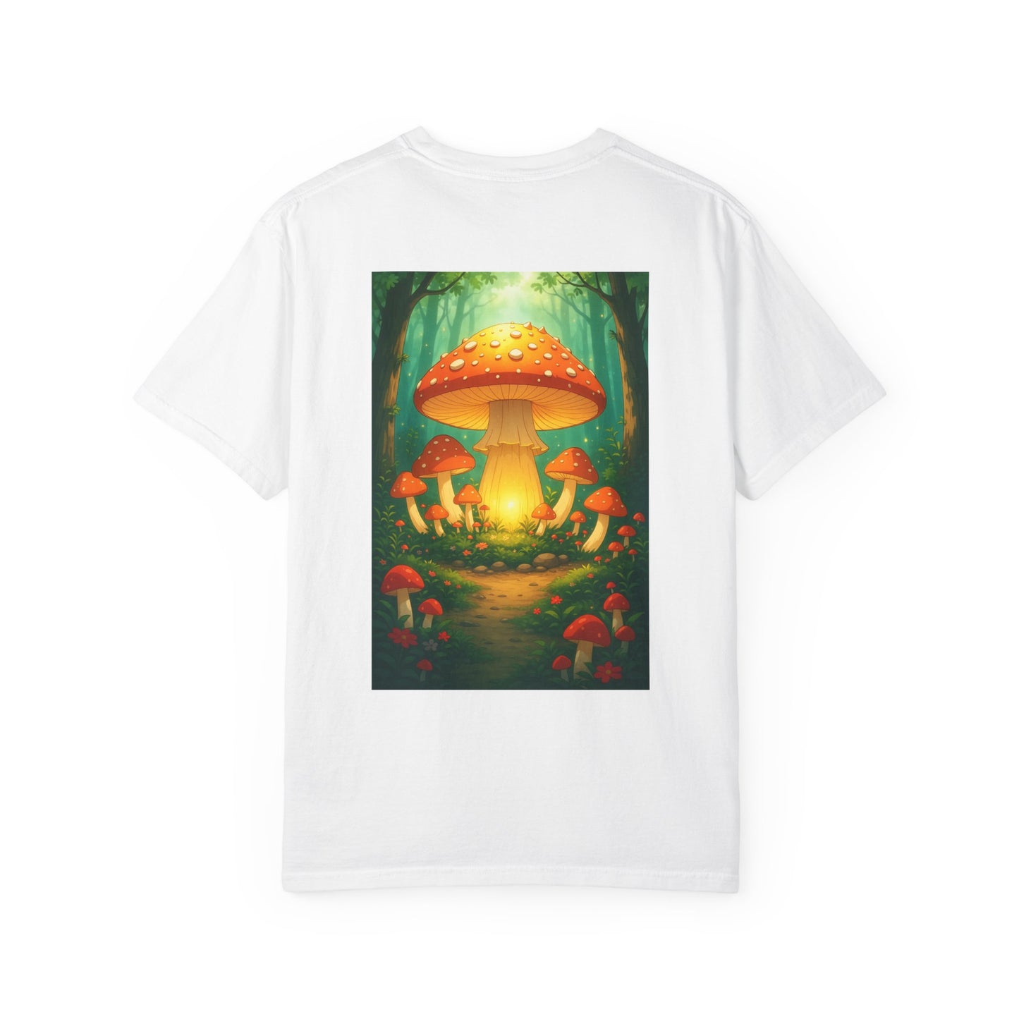 Forest Glow - Unisex Garment-Dyed T-shirt