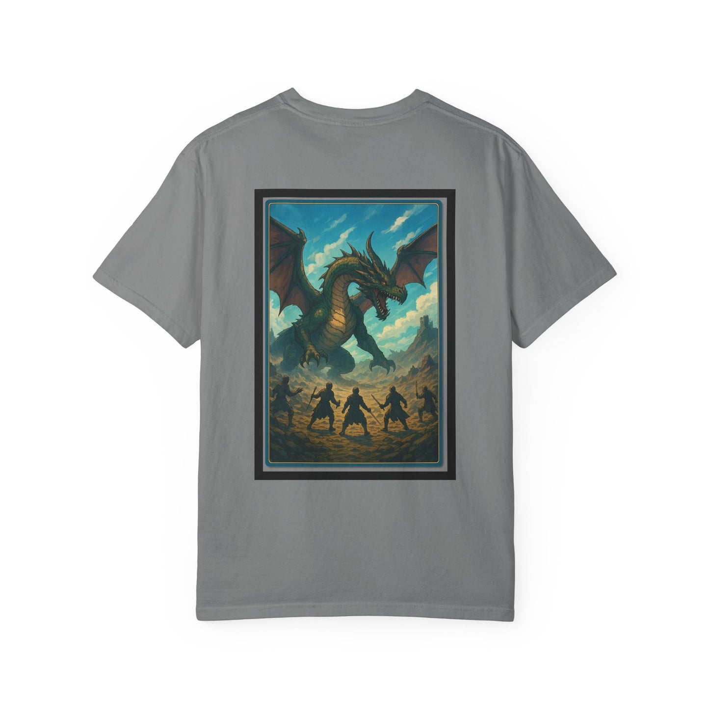 Rise of the Dragons - Unisex Garment-Dyed T-shirt