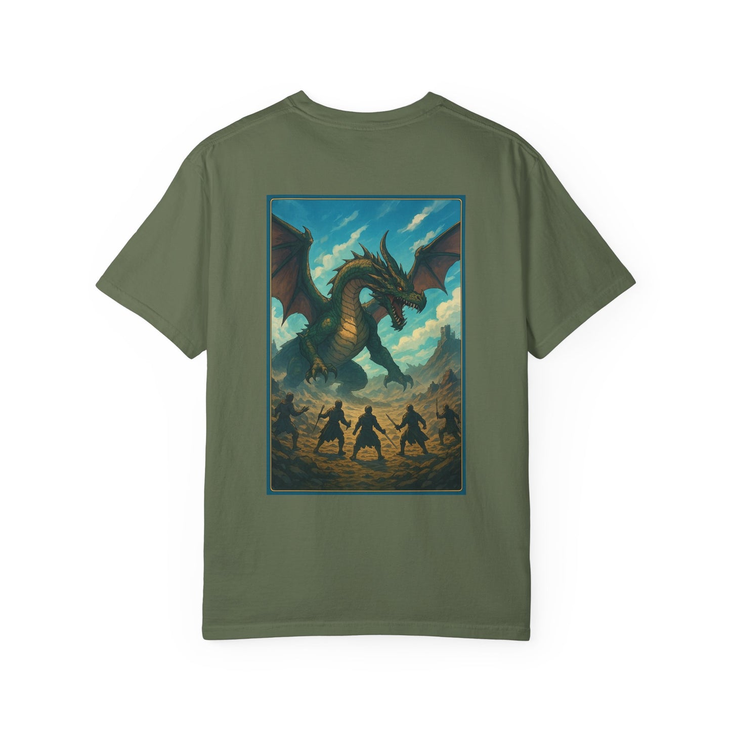 Rise of the Dragons - Unisex Garment-Dyed T-shirt