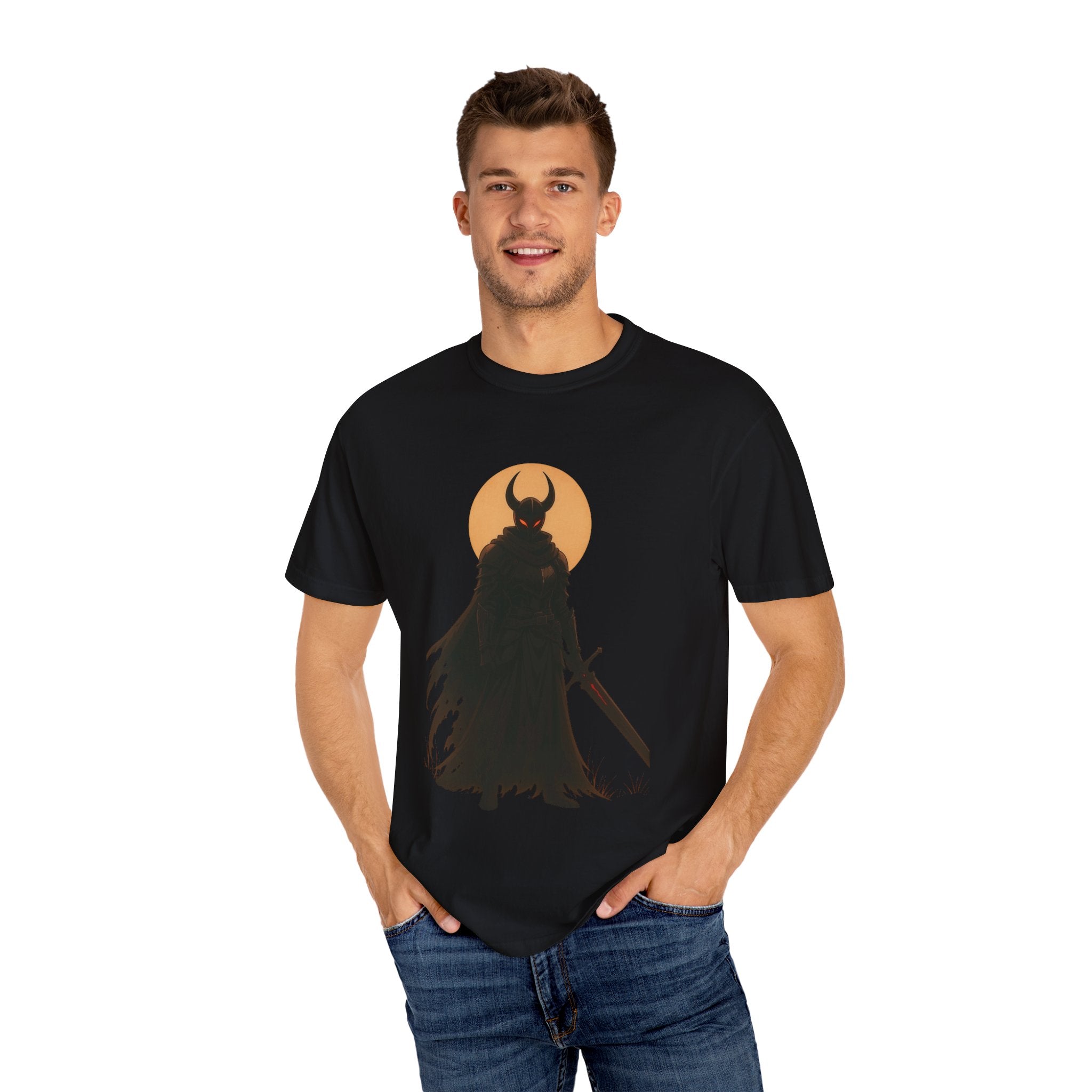 Shadow Knight - Unisex Garment-Dyed T-shirt