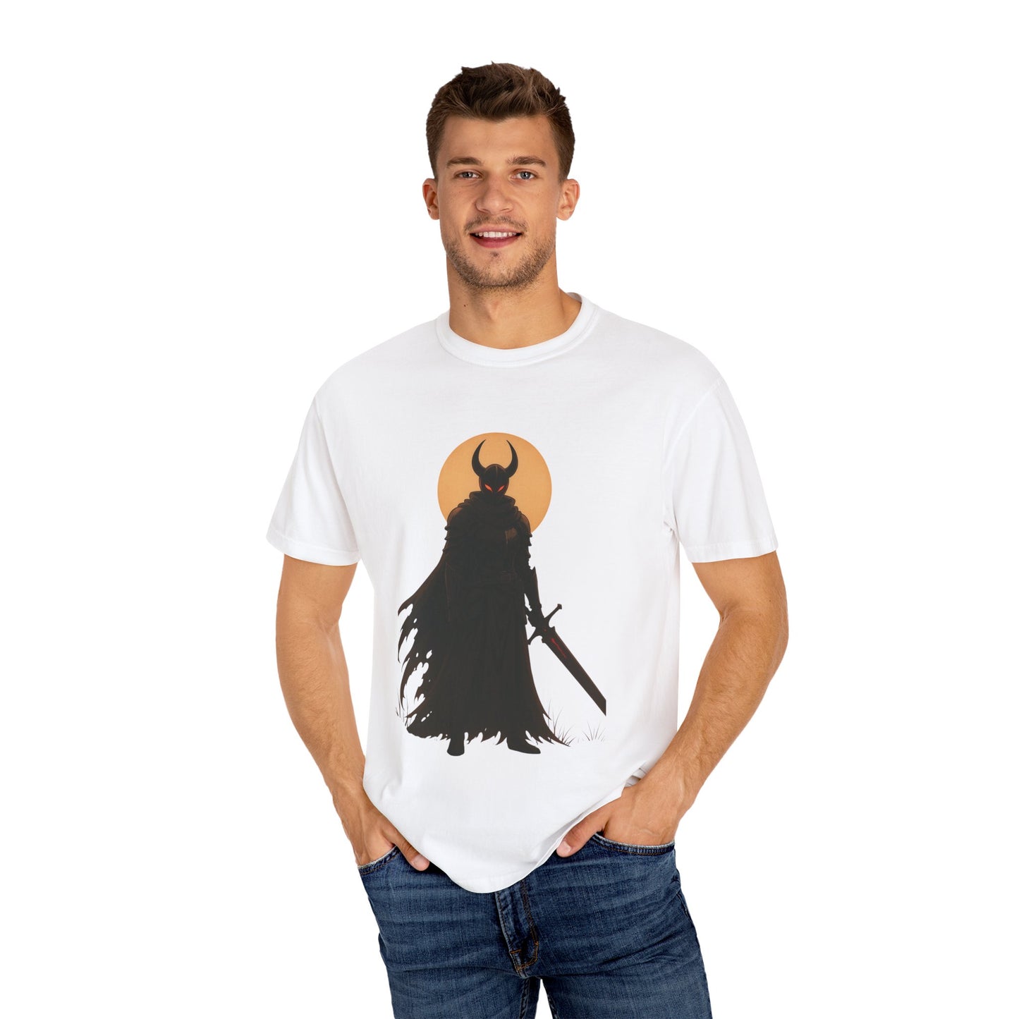 Shadow Knight - Unisex Garment-Dyed T-shirt